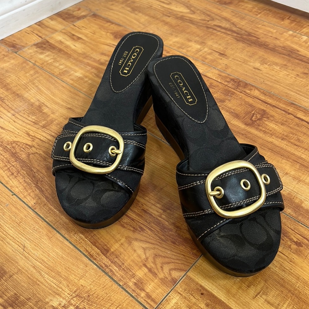 Coach sandals